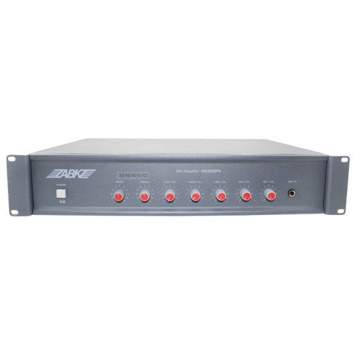 ABK PA-2025PII микшер-усилитель, 70/100В, 250 Вт
