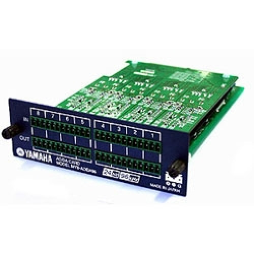 Yamaha MY8-ADDA96 карта I/O 8ADx8DA 24бит / 96кГц, Euroblock Yamaha MY8-ADDA96 карта I/O 8ADx8DA 24бит / 96кГц, Euroblock