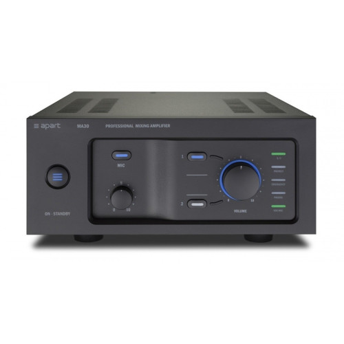Biamp MA30 полурэковый микшер-усилитель, 30 Вт (100 В)