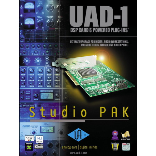 Universal Audio UAD-1 Studio Pak плата с комплектом плагинов Universal Audio UAD-1 Studio Pak плата с комплектом плагинов