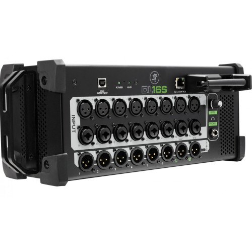Mackie DL16S цифровой аудио микшер 16-канальный с WiFi-модулем и управлением через iPad/Android Mackie DL16S цифровой аудио микшер 16-канальный с WiFi-модулем и управлением через iPad/Android