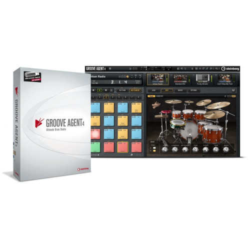 Steinberg Groove Agent 4 виртуальная студия ударных