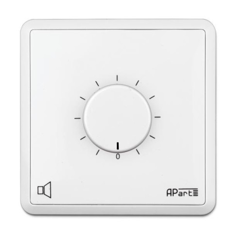 Biamp E-VOLST настенный, стерео, 10-ти позиционный регулятор громкости серии Euro, цвет белый Biamp E-VOLST настенный, стерео, 10-ти позиционный регулятор громкости серии Euro, цвет белый