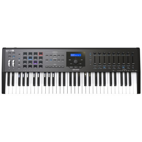 Arturia KeyLab mkII 61 Black MIDI клавиатура, 61 клавиша, цвет черный Arturia KeyLab mkII 61 Black MIDI клавиатура, 61 клавиша, цвет черный