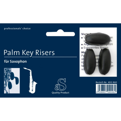 Arnolds&Sons PalmKey насадки на пальмовые клавиши саксофона, 3 шт. в комплекте Arnolds&Sons PalmKey насадки на пальмовые клавиши саксофона, 3 шт. в комплекте