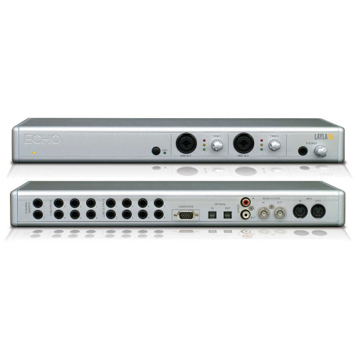 Echo LAYLA 3G аудиоинтерфейс PCI (внешний) 16х16, аналог 8х8, Mic / Inst x 2 (+48V), наушники, S / PDIF (coax), ADAT, MIDI, WordCloc