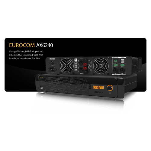 Behringer AX6240Z усилитель мощности Behringer AX6240Z усилитель мощности