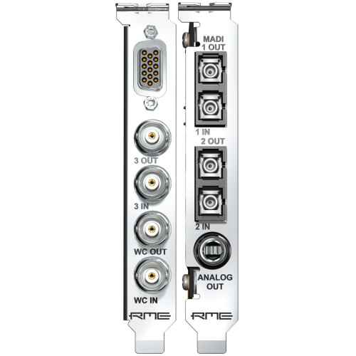 RME HDSPe MADI FX 390-канальная звуковая плата ввода/вывода PCI Express RME HDSPe MADI FX 390-канальная звуковая плата ввода/вывода PCI Express