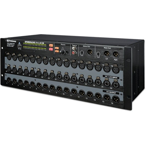 PreSonus StudioLive RML32AI цифровой микшерный пульт, 32 микрофонных входа/16 выходов PreSonus StudioLive RML32AI цифровой микшерный пульт, 32 микрофонных входа/16 выходов