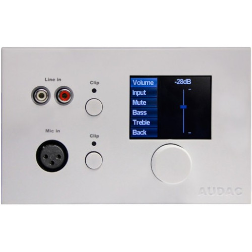 Audac DW5066/W настенная панель, цвет белый Audac DW5066/W настенная панель, цвет белый