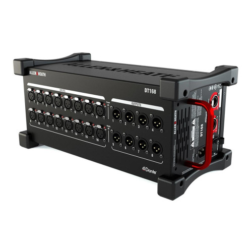Allen&Heath DLive-DT168 портативный Dante I/O экспандер Allen&Heath DLive-DT168 портативный Dante I/O экспандер