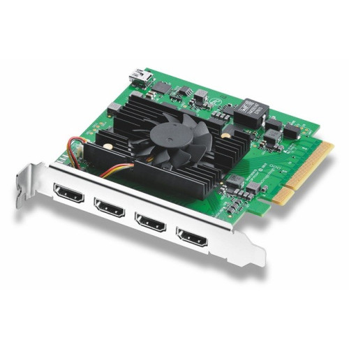Blackmagic DeckLink Quad HDMI Recorder скоростная плата PCIe для параллельного захвата изображения Blackmagic DeckLink Quad HDMI Recorder скоростная плата PCIe для параллельного захвата изображения