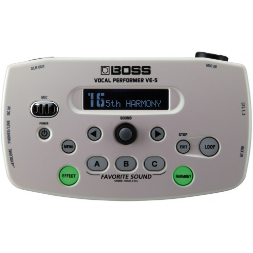 Boss VE-5 WH вокальный процессор Boss VE-5 WH вокальный процессор