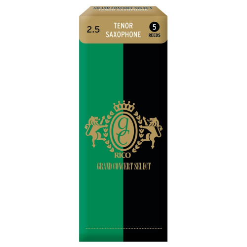 Rico RGC05TSX250 трости для тенор-саксофона, Grand Concert Select (2 1/2), 5 шт. в пачке Rico RGC05TSX250 трости для тенор-саксофона, Grand Concert Select (2 1/2), 5 шт. в пачке