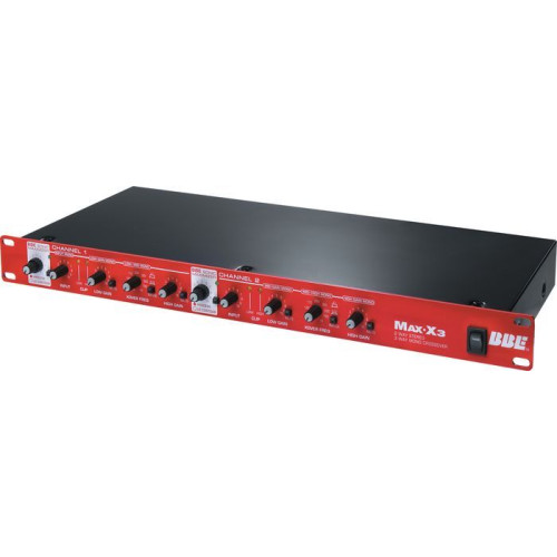 BBE MAX-X3 2-полосный стерео/3-полосный моно кроссовер со встроенным Sonic Maximizer BBE MAX-X3 2-полосный стерео/3-полосный моно кроссовер со встроенным Sonic Maximizer