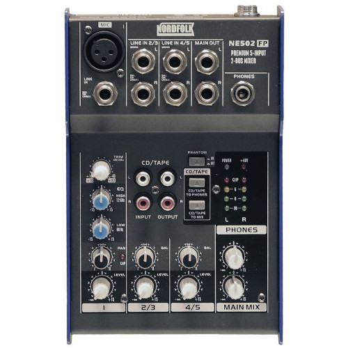 Nordfolk NE502 микшерный пульт Nordfolk NE502 микшерный пульт