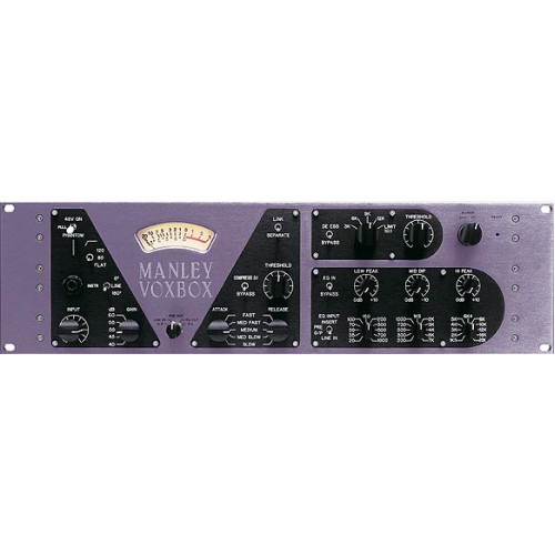 Manley VOX BOX ламповый микрофонный предусилитель, компрессор, эквалайзер, деэссер Manley VOX BOX ламповый микрофонный предусилитель, компрессор, эквалайзер, деэссер