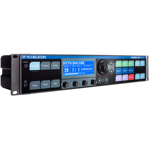 TC Helicon VoiceLive Rack рэковый вокальный процессор эффектов TC Helicon VoiceLive Rack рэковый вокальный процессор эффектов