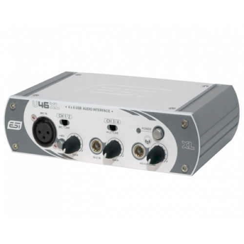 ESI U46 XL аудиоинтерфейс USB 4х6 ESI U46 XL аудиоинтерфейс USB 4х6