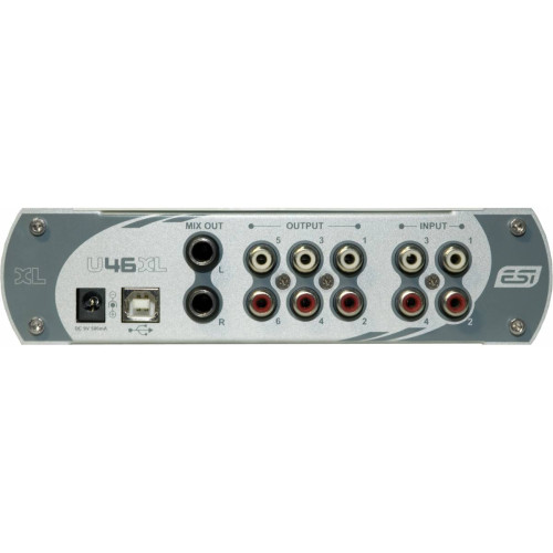 ESI U46 XL аудиоинтерфейс USB 4х6 ESI U46 XL аудиоинтерфейс USB 4х6