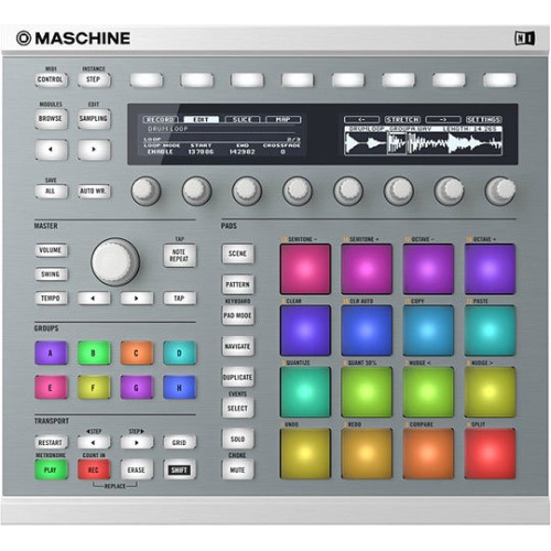 Native Instruments Maschine Mk2 Wht миди-контроллер, цвет белый Native Instruments Maschine Mk2 Wht миди-контроллер, цвет белый