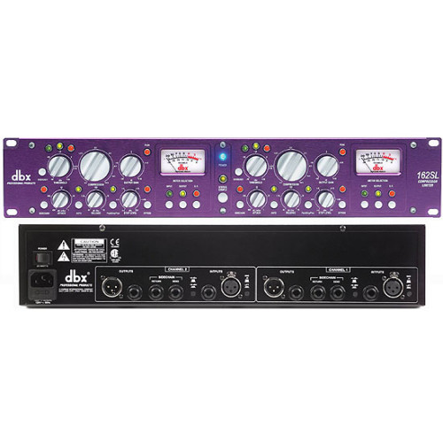 DBX 162SL серия Purple Студийный 2-канальный компрессор DBX 162SL серия Purple Студийный 2-канальный компрессор