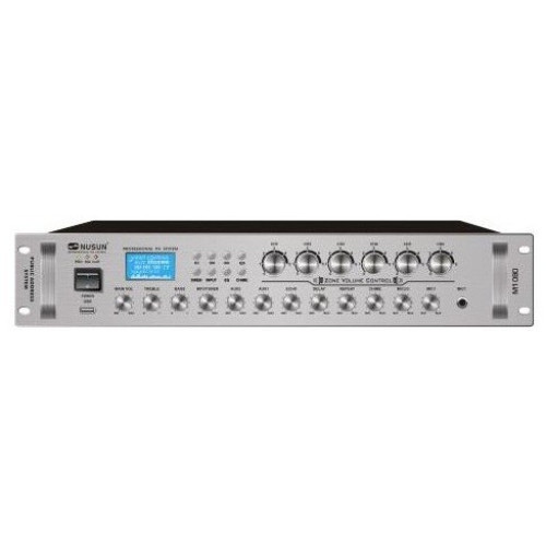 Nusun M-1080 микшер-усилитель 80 Вт