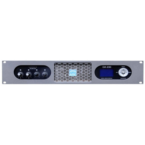 KME DA 230 цифровой усилитель мощности, RMS 2 x 1500 Вт (4 Ом), 2 х 750 Вт (8 Ом), 20 - 20 000 Гц, DSP KME DA 230 цифровой усилитель мощности, RMS 2 x 1500 Вт (4 Ом), 2 х 750 Вт (8 Ом), 20 - 20 000 Гц, DSP
