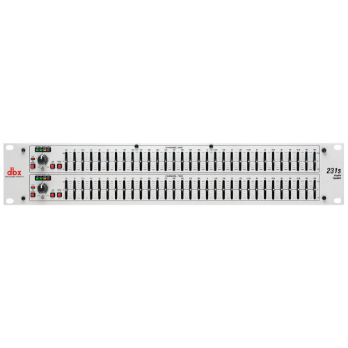 DBX 231SV 2-канальный 31-полосный графический эквалайзер DBX 231SV 2-канальный 31-полосный графический эквалайзер