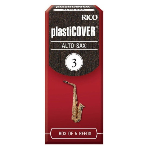 Rico RRP05ASX250 Plasticover Alto Sax #2.5, 5 BX трости для альт саксофона, размер 3, 5 шт Rico RRP05ASX250 Plasticover Alto Sax #2.5, 5 BX трости для альт саксофона, размер 3, 5 шт