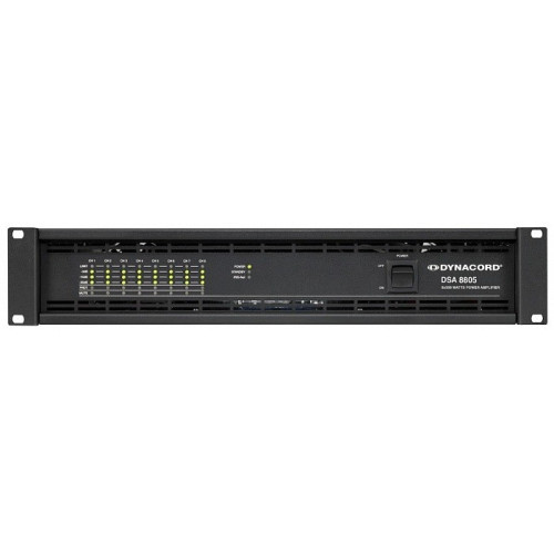 Dynacord DSA 8805 инсталляционный усилитель мощности, 8 каналов Dynacord DSA 8805 инсталляционный усилитель мощности, 8 каналов