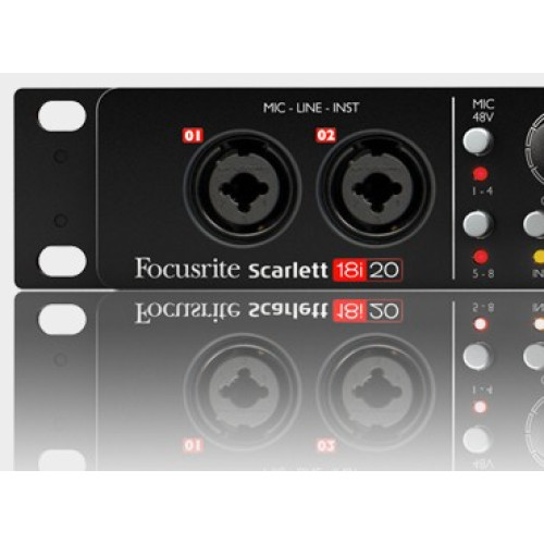 Focusrite Scarlett 18i20 USB аудио интерфейс Focusrite Scarlett 18i20 USB аудио интерфейс