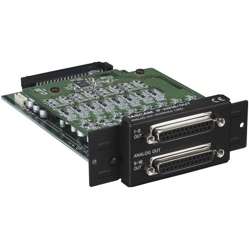 Tascam IF-AN16/Out опциональная карта Analog Out 16 балансных каналов Tascam IF-AN16/Out опциональная карта Analog Out 16 балансных каналов