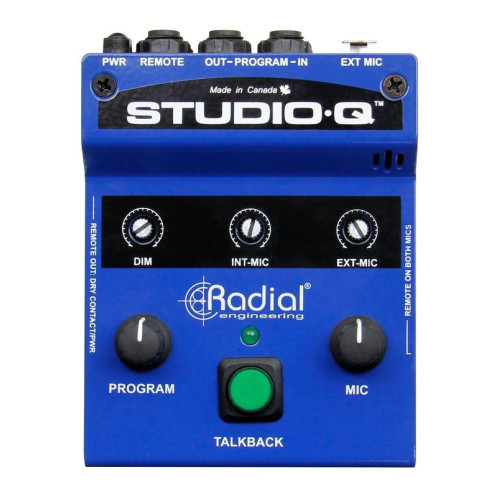 Radial StudioQ компактная система студийного Talkback Radial StudioQ компактная система студийного Talkback