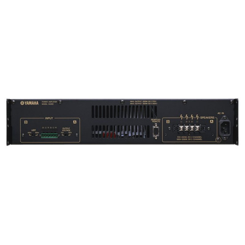 Yamaha XH200 трансляционный усилитель 2x200W на 25 Ом/70V, на 50 Ом/100V Yamaha XH200 трансляционный усилитель 2x200W на 25 Ом/70V, на 50 Ом/100V