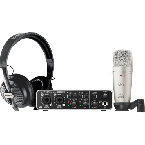 Behringer Studio Pro набор для звукозаписи Behringer Studio Pro набор для звукозаписи