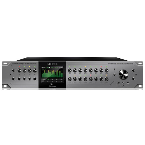Antelope Goliath Thunderbolt USB И MADI аудио интерфейс с 16 микрофонными предусилителями