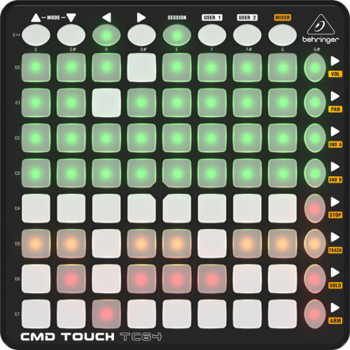 Behringer CMD Touch TC64 MIDI контроллер Behringer CMD Touch TC64 MIDI контроллер