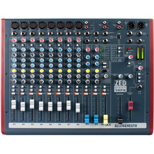 Allen & Heath ZED60-14FX микшерный пульт