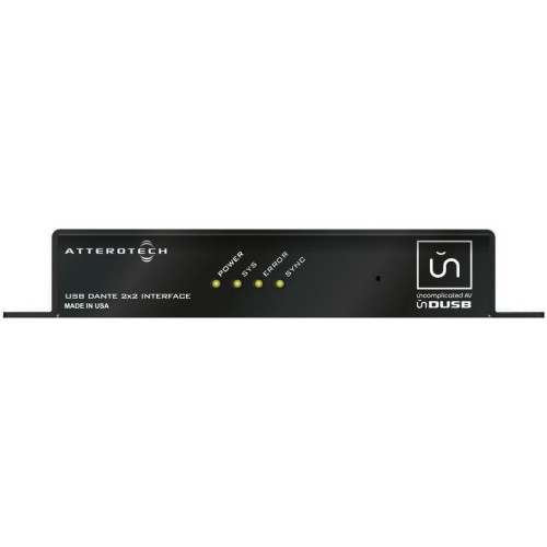 Attero Tech unDUSB конвертер 2 канал USB в Dante Attero Tech unDUSB конвертер 2 канал USB в Dante