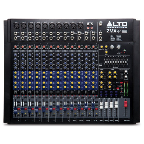 Alto ZMX164FXU Zephyr микшерный пульт Alto ZMX164FXU Zephyr микшерный пульт