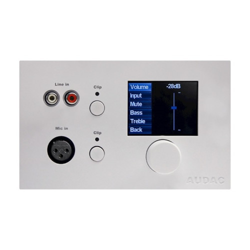 Audac MWX65/W настенная панель управления для MTX, цвет белый Audac MWX65/W настенная панель управления для MTX, цвет белый