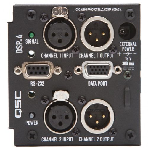 QSC DSP-4 модуль обработки звукового сигнала QSC DSP-4 модуль обработки звукового сигнала