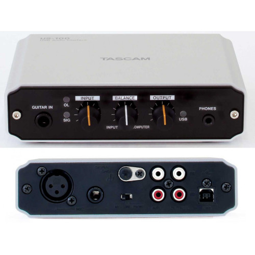 Tascam US-100 2.0 USB-аудио интерфейс Tascam US-100 2.0 USB-аудио интерфейс