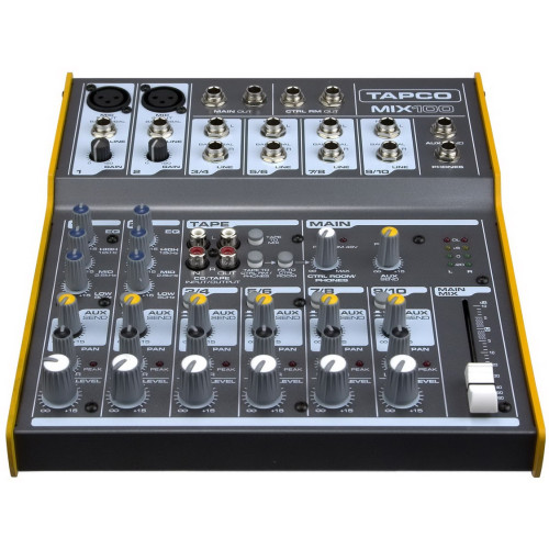 Tapco Mix 100 10-канальный микшер Tapco Mix 100 10-канальный микшер