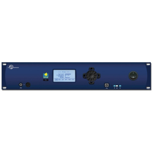 Lectrosonics Aspen SpnTrio цифровой матричный аудиопроцессор 8 входов / 12 выходов, телефонный гибрид с AEC Lectrosonics Aspen SpnTrio цифровой матричный аудиопроцессор 8 входов / 12 выходов, телефонный гибрид с AEC