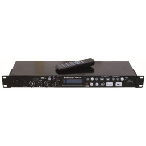 Omnitronic DMP-102 USB/SD Card Player MP3-плеер для карт памяти SDHC / MMC и USB-устройств Omnitronic DMP-102 USB/SD Card Player MP3-плеер для карт памяти SDHC / MMC и USB-устройств