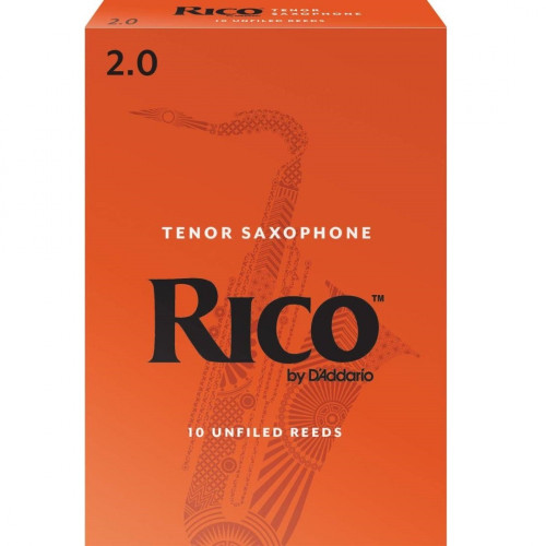 Rico RKA1020 трости для тенор-саксофона, Rico (2), 10 шт. В пачке Rico RKA1020 трости для тенор-саксофона, Rico (2), 10 шт. В пачке