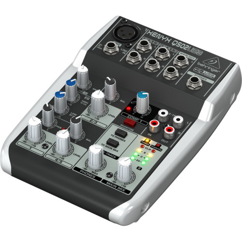 Behringer Xenyx Q502USB микшерный пульт Behringer Xenyx Q502USB микшерный пульт
