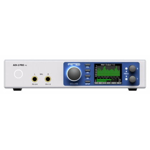 RME ADI-2 PRO FS конвертер, 2 аналоговых входа/4 аналоговых выхода RME ADI-2 PRO FS конвертер, 2 аналоговых входа/4 аналоговых выхода